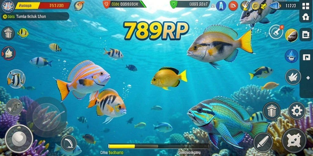 Gameplay seru saat menembak ikan di 789RP.