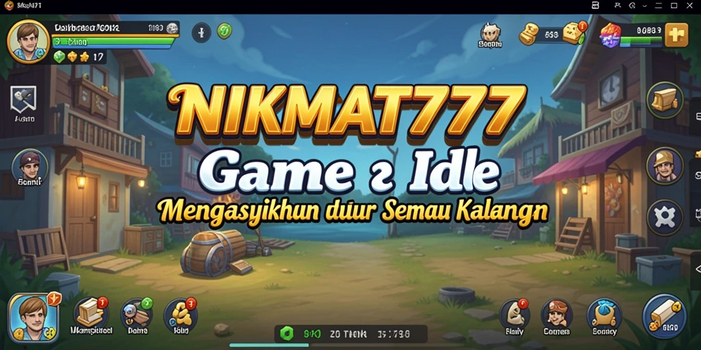 Tampilan gameplay NIKMAT777 yang menarik dengan elemen Idle yang menyenangkan.