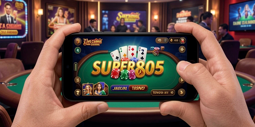 Tampilan gameplay Live Casino yang mendebarkan dan interaktif.